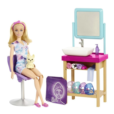 Barbie home SPA set doll HCM82 - relaxation and care fun