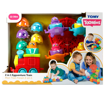 2in1 children's egg train E73099