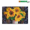 SES BEEDZ Press beads. Sunflowers 06003