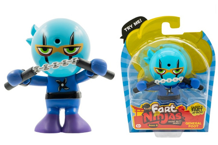 Figurine sonore FUNRISE FART NINJAS General Poot 70701