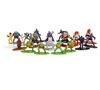 Teenage Mutant Ninja Turtles Figurines en métal, paquet de 18 328-5004