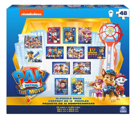 PAW Patrol Puzzle 12in1 6041049