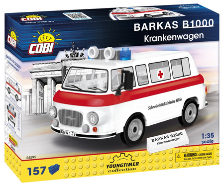 COBI CARS Barkas B1000 Ambulance 157 blocs 24595