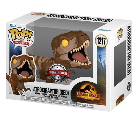 FUNKO Jurassic World Atrociraptor Figure (Red) 5529