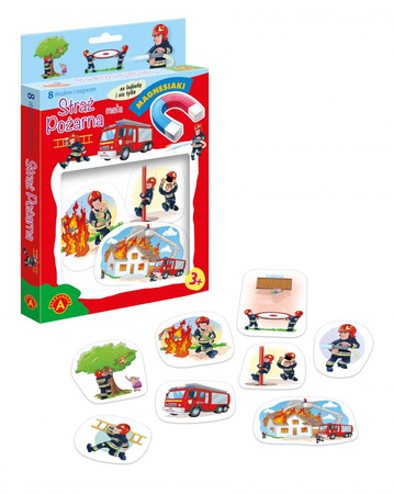 Magnesiaki Petit jeu de pompiers pour enfants 24517