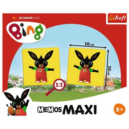 Trefl Educational Game Memos Maxi Bing 02265