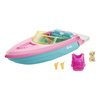 Bateau à moteur Barbie avec accessoires GRG29