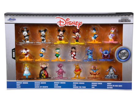 Ensemble de 18 figurines métalliques Disney | 307-5005