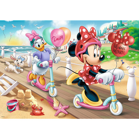 Puzzle 200 pieces Minnie on the beach Disney 13262