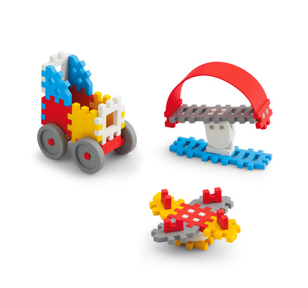 MARIOINEX Mini waffle blocks 35 pcs horse-boy 02783