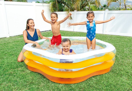 Intex Inflatable Pool 5-sided 185x180x53 cm 56495