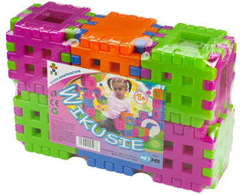 Construction blocks for children Wikusie 36 25968