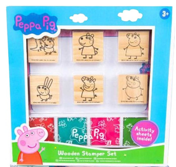 RMS Peppa Pig jeu de tampons en bois 85-0026 92667