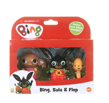 ORBICO BING Figurines 3Pak Bing Flop Sula Toys 89168