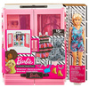 Armoire Barbie pour vêtements avec la poupée GBK12