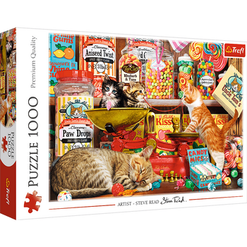 Puzzle 1000 pieces Cat sweets 10630