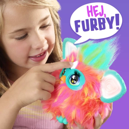 FURBY coral interactive mascot F6744