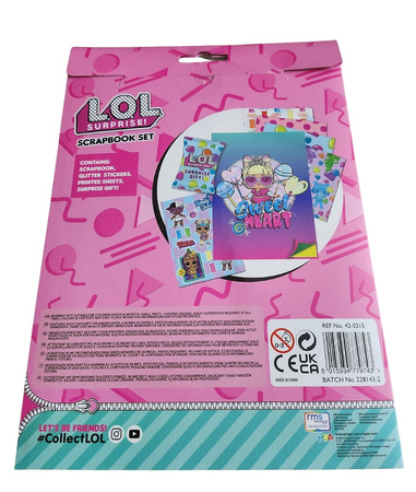 L.O.L. mini notebook set for children 42-0215 ​​79743