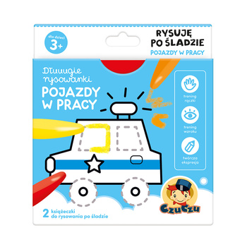 CZUCZU Dessins longs Véhicules au travail pour enfants 3+ 01157