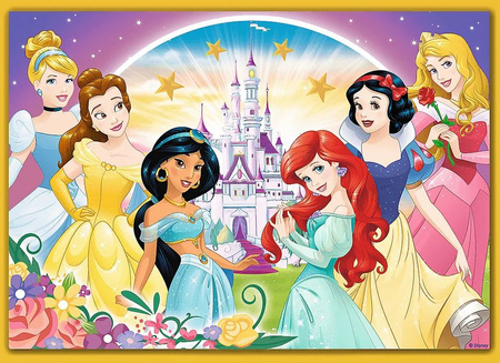 4in1 puzzle Disney Princesses 34385