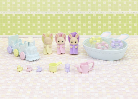 SYLVANIAN Bathing triplets 05707