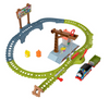 Track set with Thomas and a supply of MATTEL Fisher-Price HTN34 paint