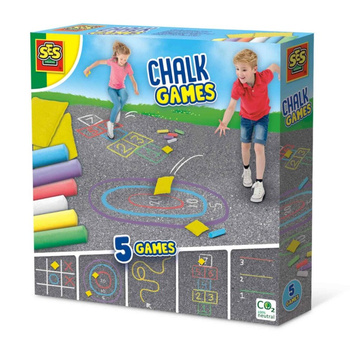 SES Chalk games 5in1 22075