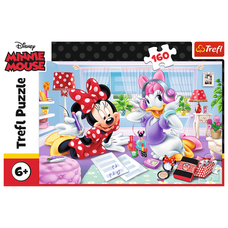 Puzzle 160 pièces Disney Minnie Une journée avec un ami 15373