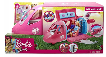 Barbie big plane Barbie + accessories GDG76