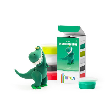 HeyClay Tyranosaurus Rex Plastic Clay 04765 - Ensemble créatif pour enfants