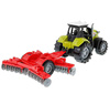 Tracteur DAFFI avec unité de travail du sol K-545 15453 - Jouet agricole pour enfants