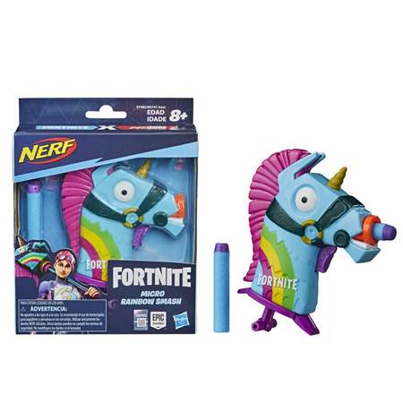 Nerf Fortnite MicroShot Rainbow Smash E7485