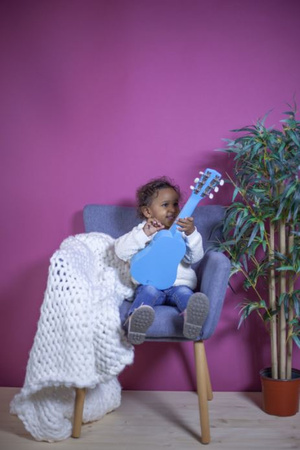 Guitare en bois pour enfant 54 cm dans une boîte 3480