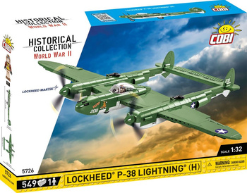 Lockheed P-38 Lightning 5726 aircraft model