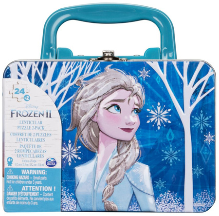 Frozen 2 Puzzle 2x24 Metal Case 6052989