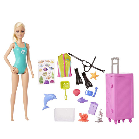 Barbie doll Career marine biologist HMH26 - Toy for children