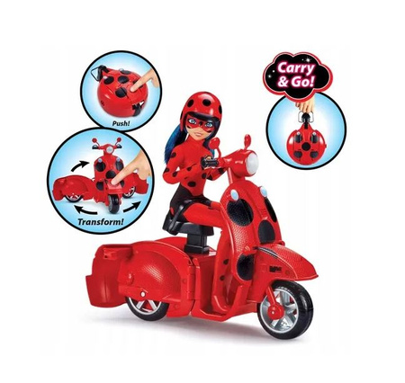 Scooter miraculeux avec figurine 50668