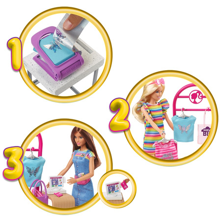 Barbie Ensemble de créateurs de mode pour enfants HKT78