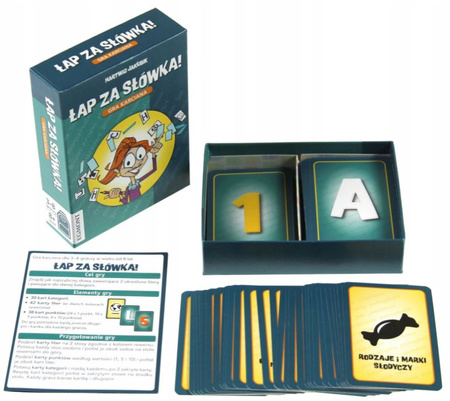 EGMONT Jeu de cartes Catch the Words - Jeux de sac à dos 08840