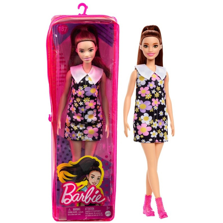 Poupée Barbie Fashionistas dans une robe HBV19