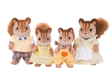 Sylvanian Families Squirrel Family 04172