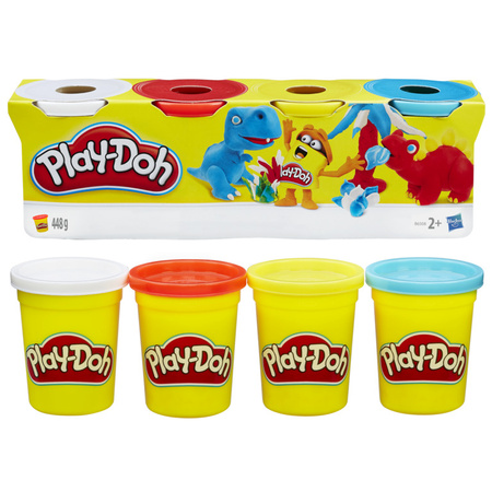 Play-Doh Play-Doh Classic Color, paquet de 4 B6508