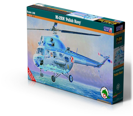 MISTERCRAFT Mi-2 RM Helicopter Model of the Polish Navy 1:48 F-154 61548