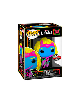 FUNKO Marvel Black Light Loki Sylvie Action Figure 62758 2