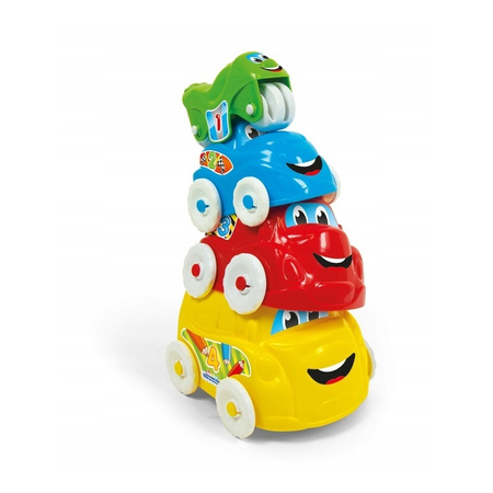 Clementoni BABY Tower of Toy Cars for Children 17726