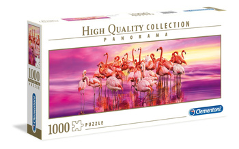 Clementoni puzzle 1000 Panorama Danse des Flamants Roses 39427