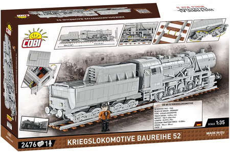 Locomotive à vapeur Kriegslokomotive Baureihe 52 6281