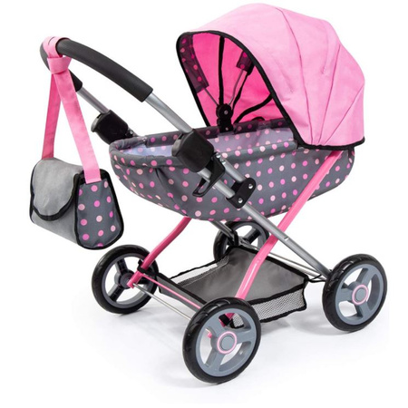 Cozy pink doll stroller 12766AA