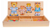 Puzzle en bois 4 ours ANEK Smily Play SPW83594 35941