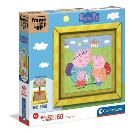 Clementoni Puzzle 60 Frame Peppa Pig 38809